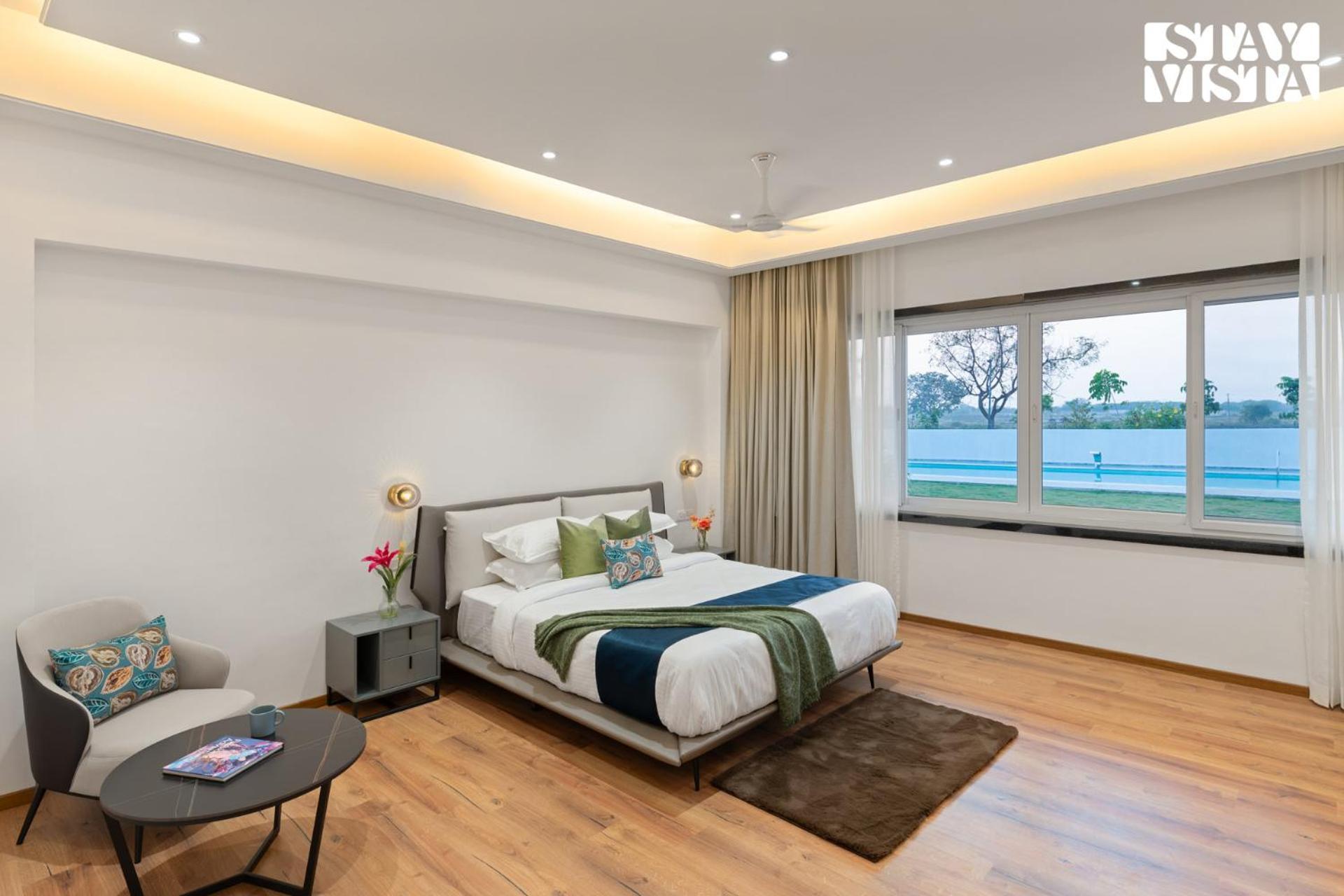 Stayvista At Aj House With Pvt Pool & Projector Set-Up Hyderabad Exterior foto